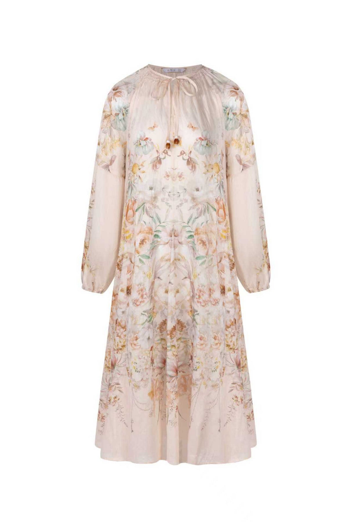 ATTICUS LONG SLEEVES PRINTED DRESS