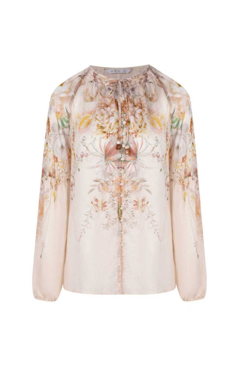 ATTICUS PRINTED BLOUSE