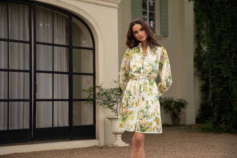 ROSITA PRINTED SHORT DRESS