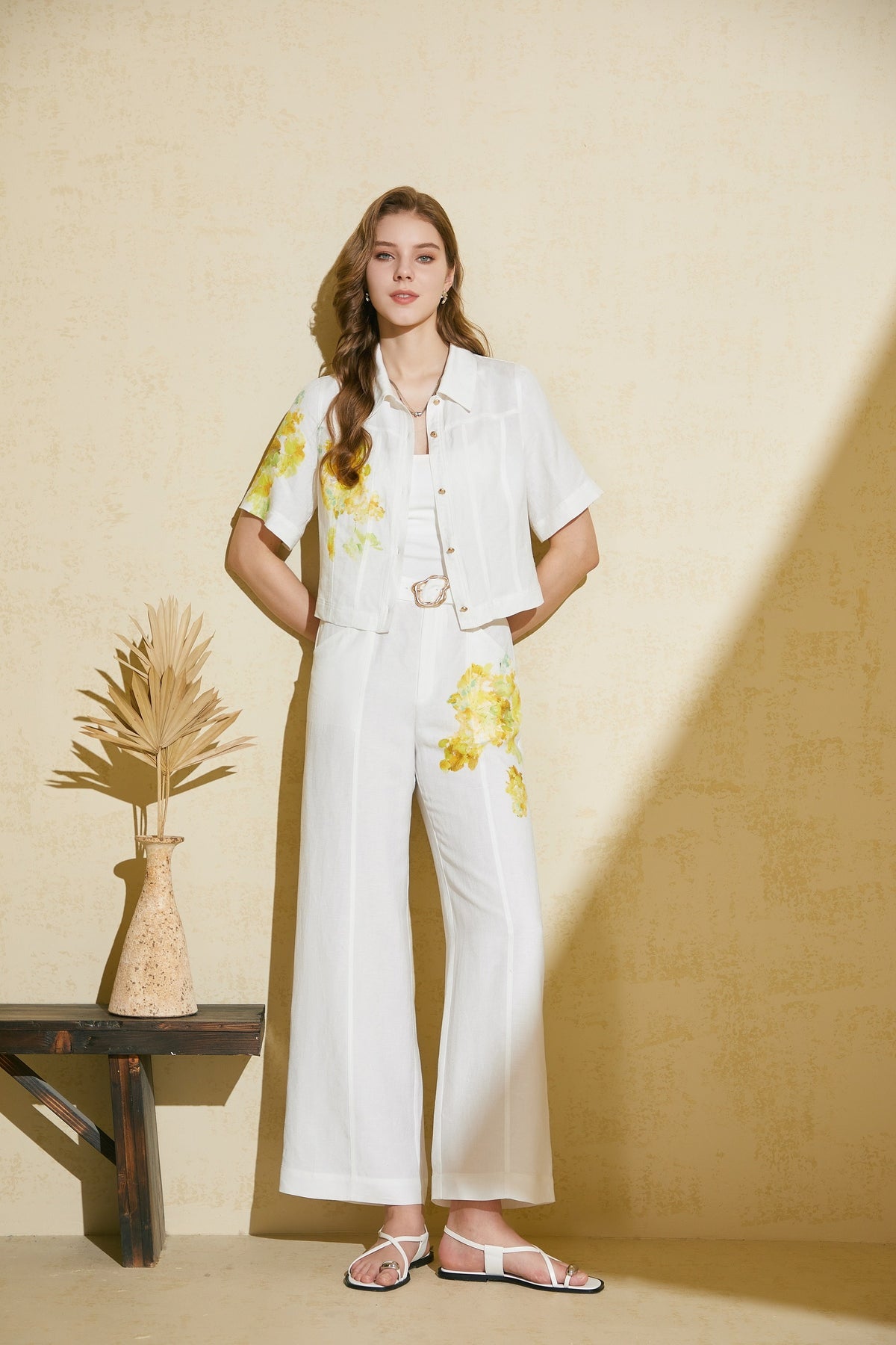 MIRABELLE PRINTED PANTS