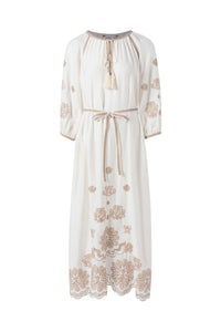 MARGUERITE EMBROIDERED DRESS