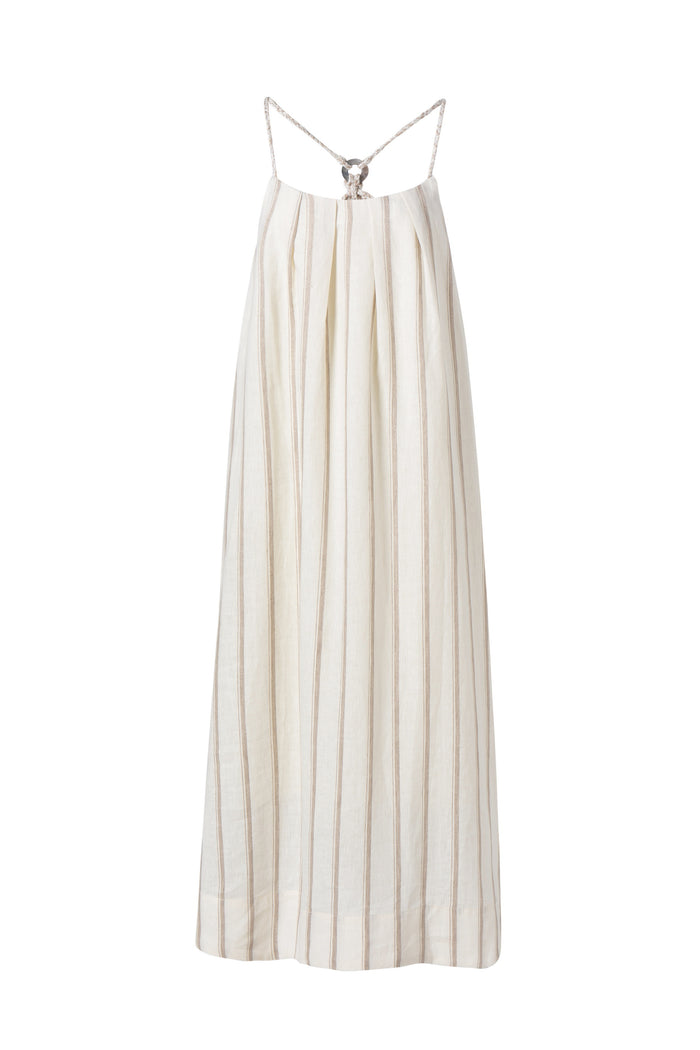 LYRA LINEN SLIP DRESS