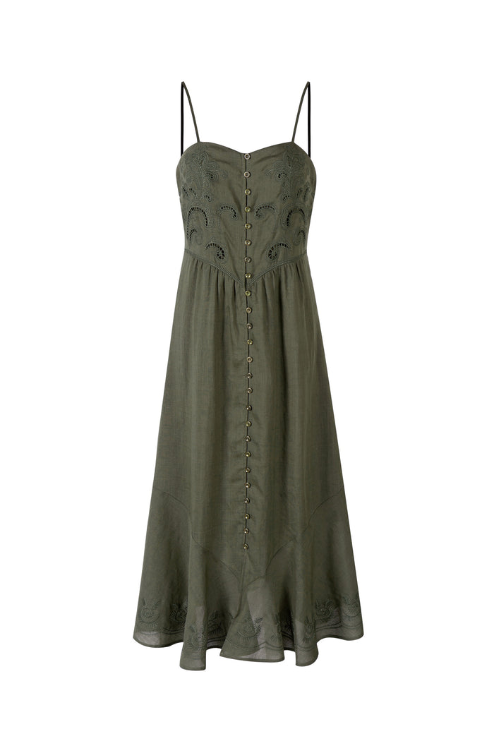 LILY EMBROIDERED DRESS