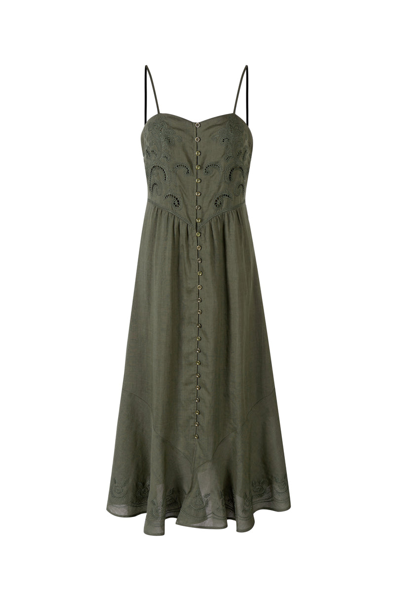 LILY EMBROIDERED DRESS