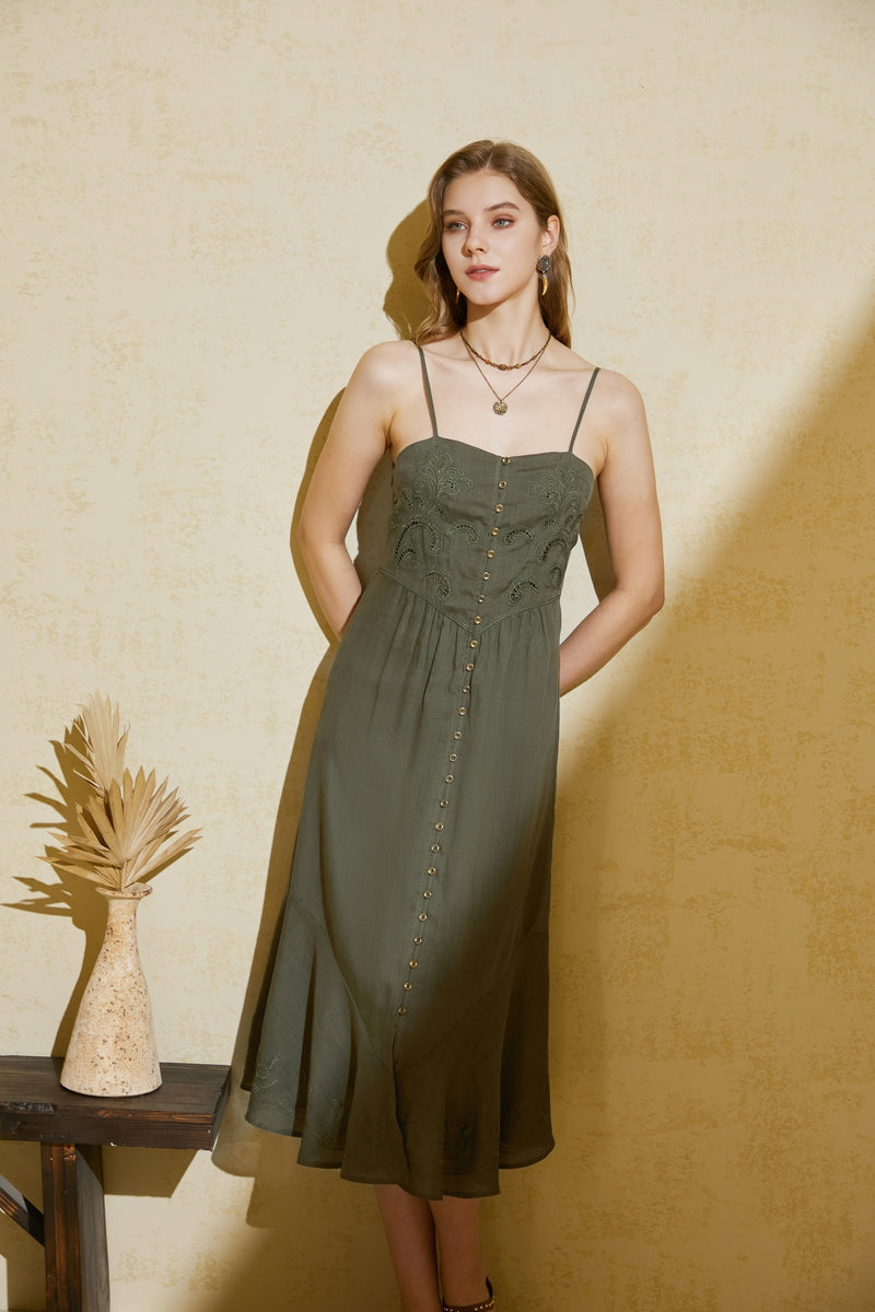 LILY EMBROIDERED DRESS