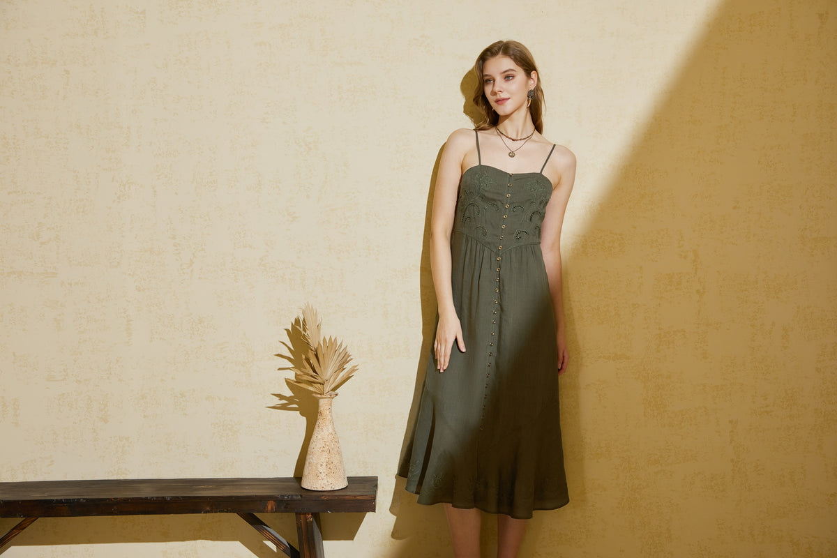 LILY EMBROIDERED DRESS