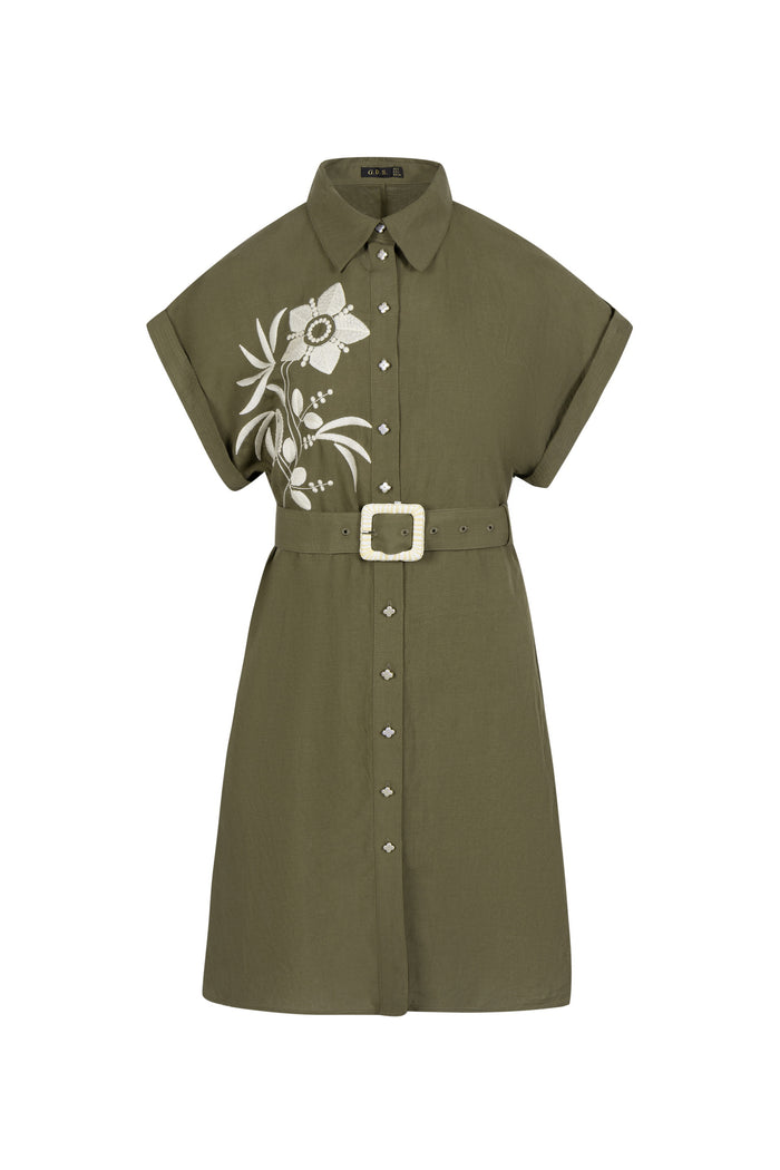 ALEXANDER EMBROIDERED DRESS