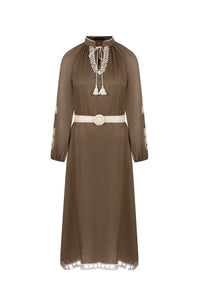 EMIE TIE DRESS