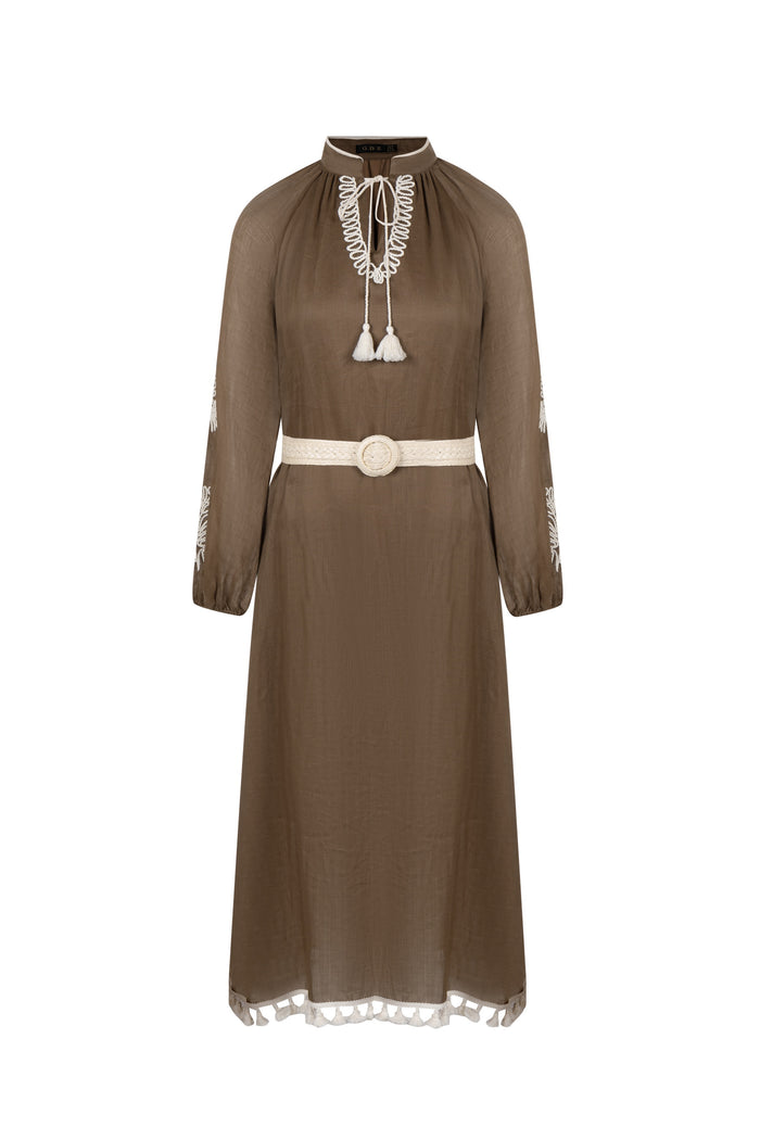 EMIE TIE DRESS