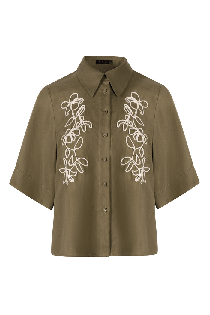 AUTUMN EMBROIDERED SHIRT