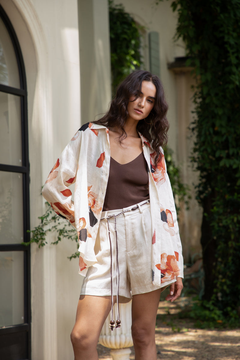 BENJAMIN PRINTED BLOUES