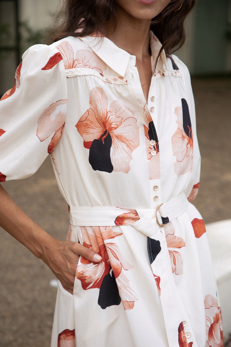 BENJAMIN PRINTED DRESS