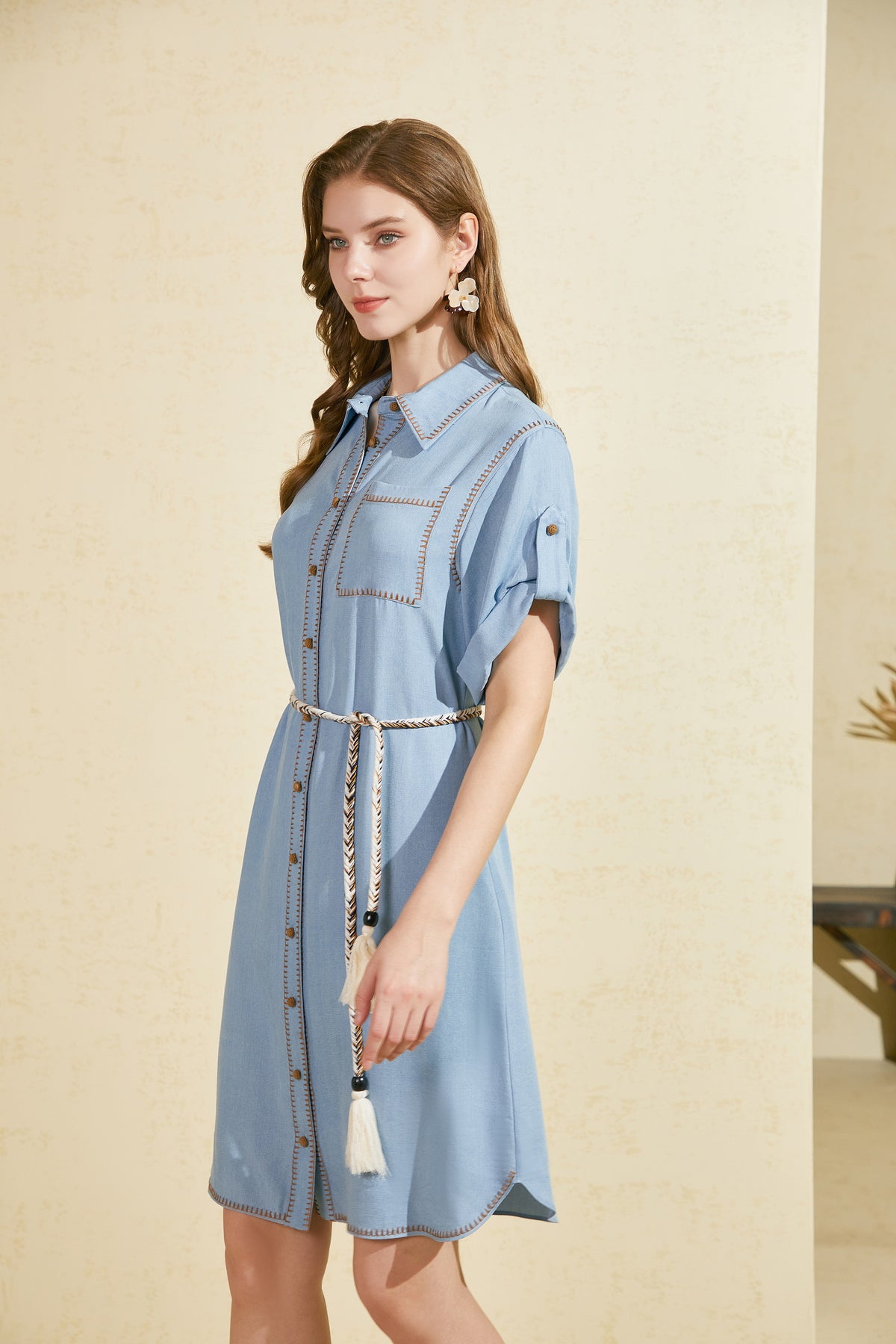 ELLA TENCEL DRESS
