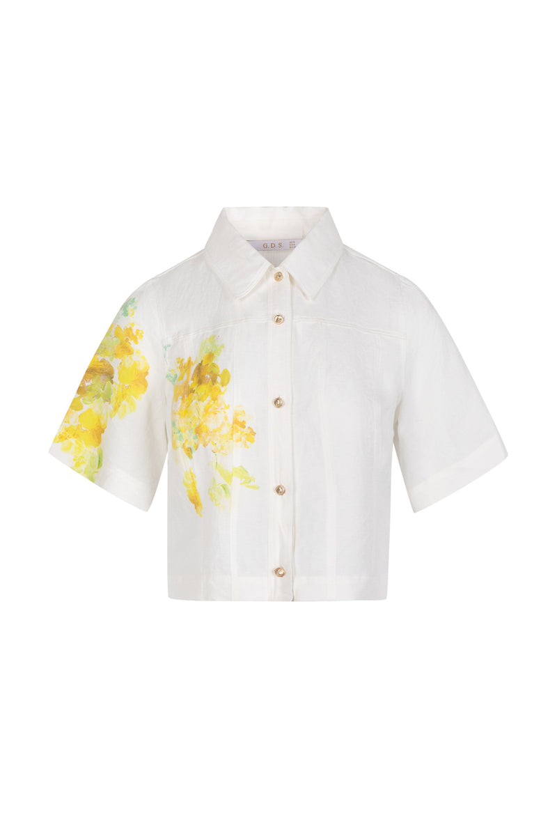 MIRABELLE PRINTED TOP