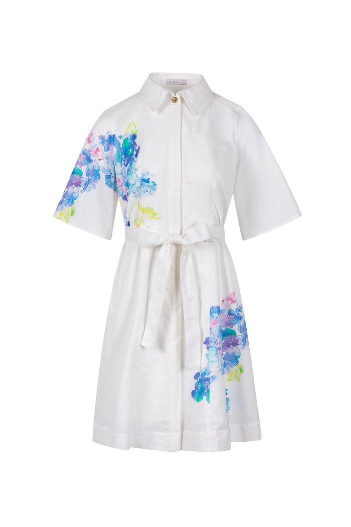 MIRABELLE PRINTED SHORT DRESS