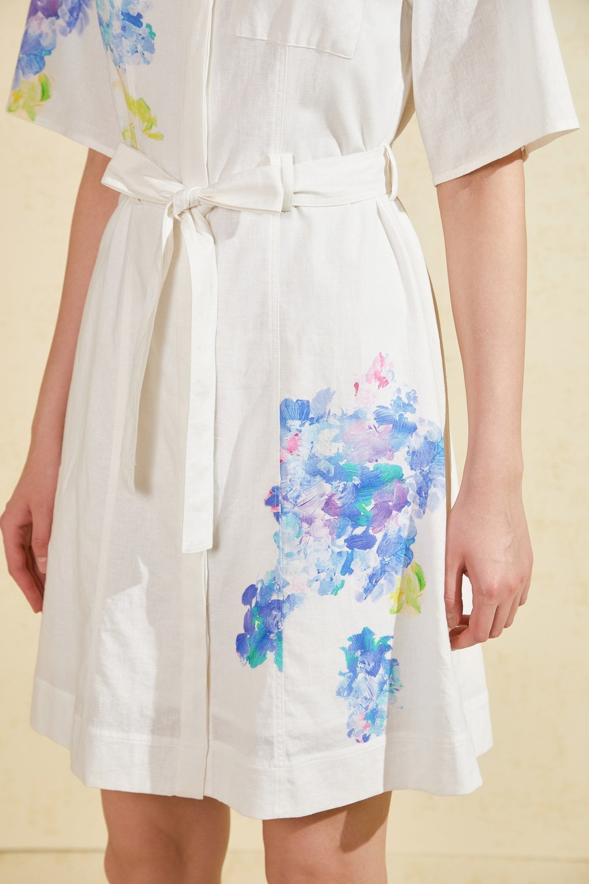 MIRABELLE PRINTED SHORT DRESS