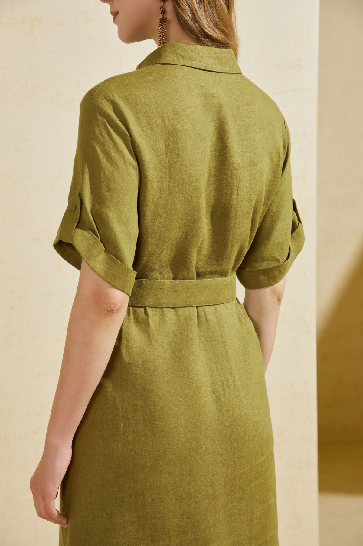 EMILY LINEN DRESS