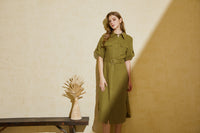 EMILY LINEN DRESS
