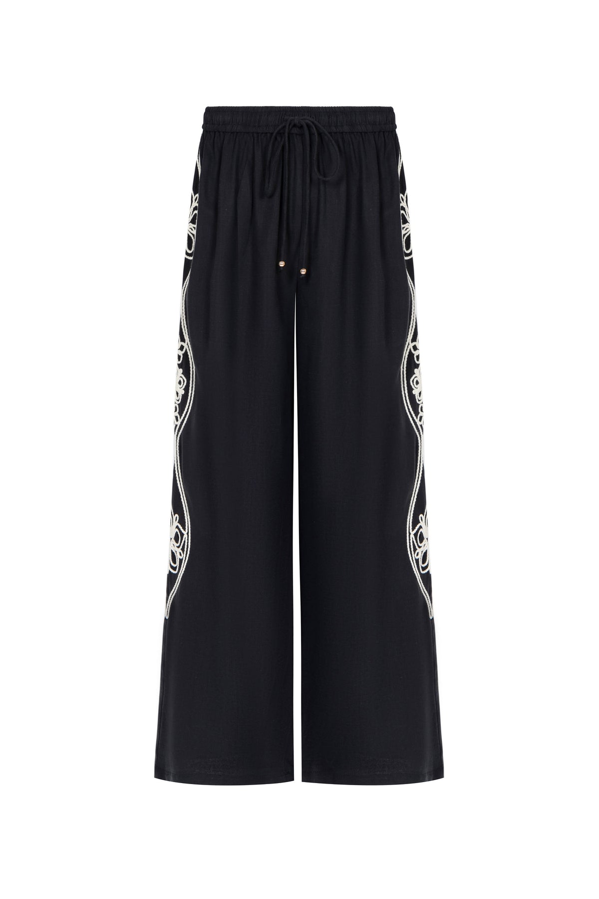 MEADOW  EMBROIDERED PANTS