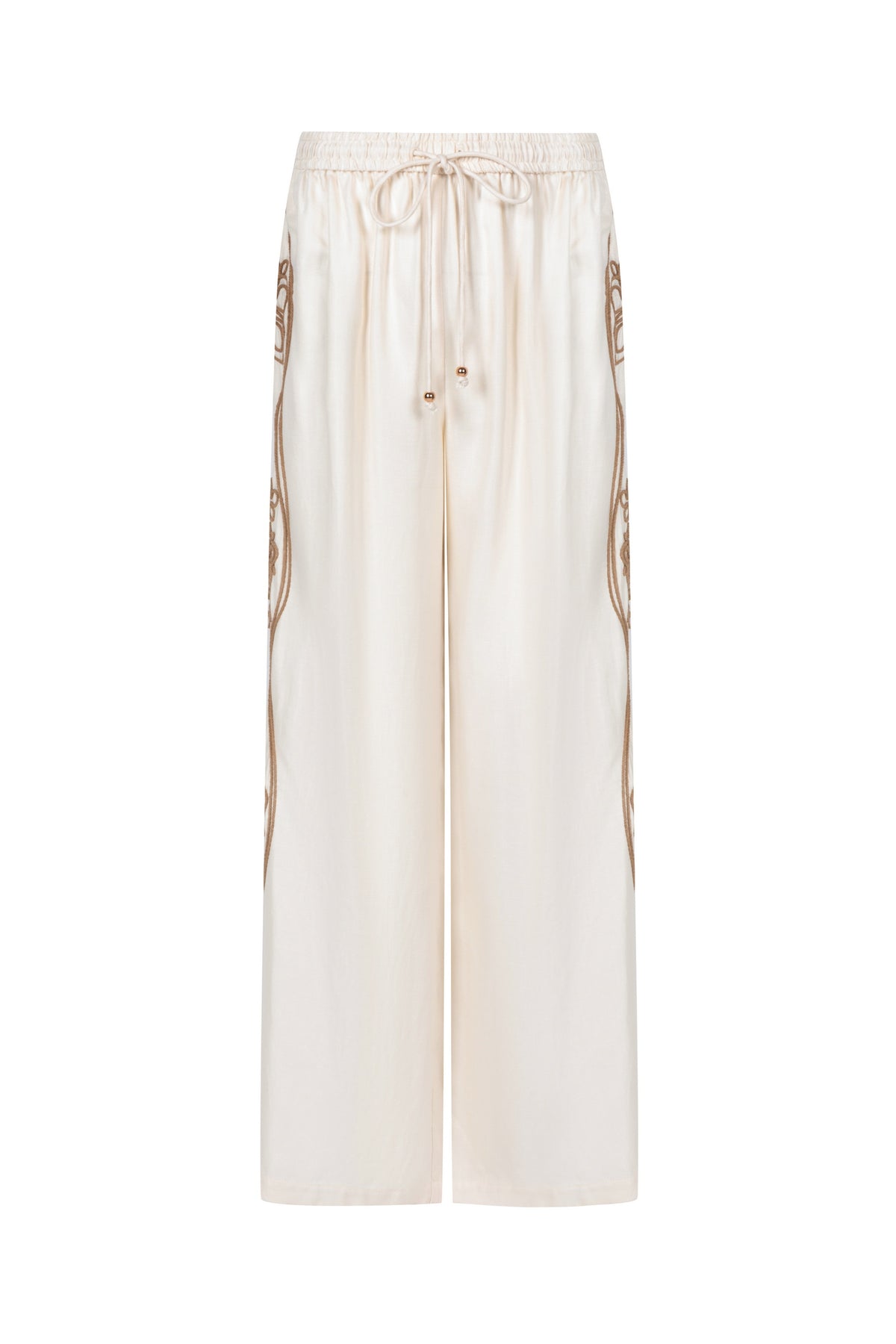 MEADOW  EMBROIDERED PANTS
