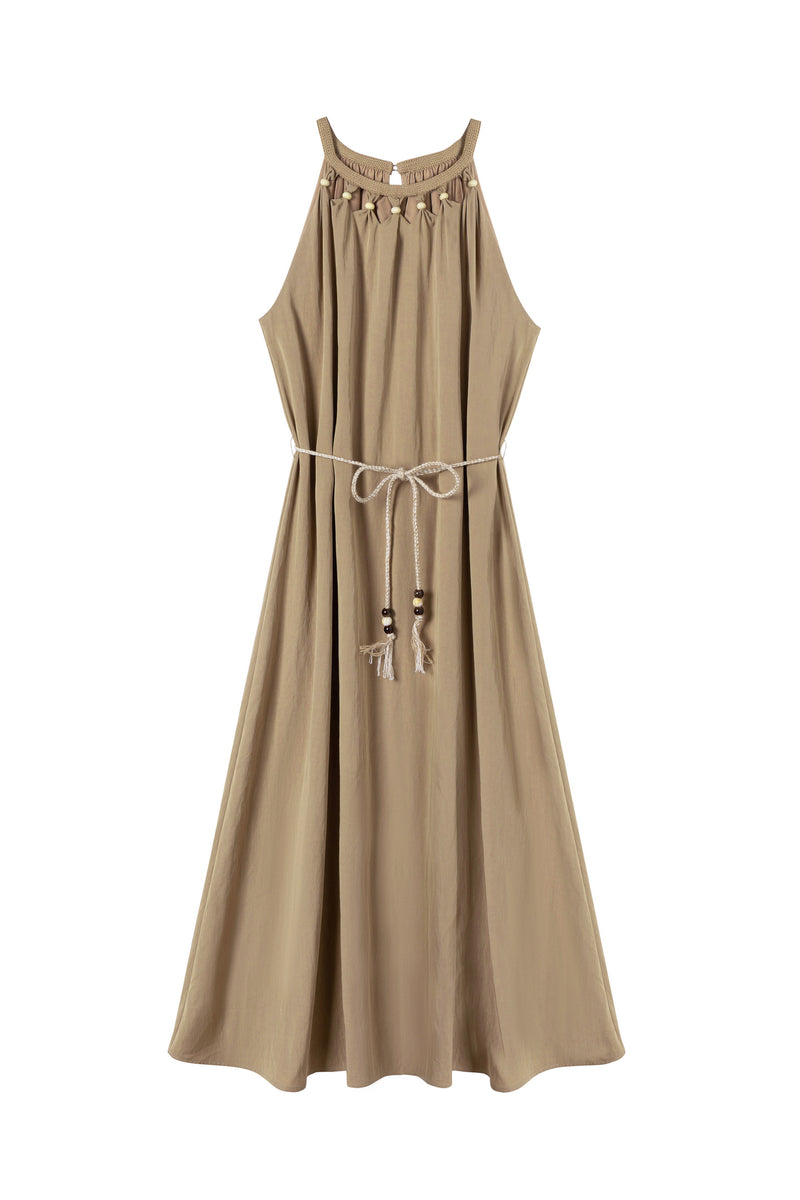 CELESTINE SLEEVELESS LONG DRESS