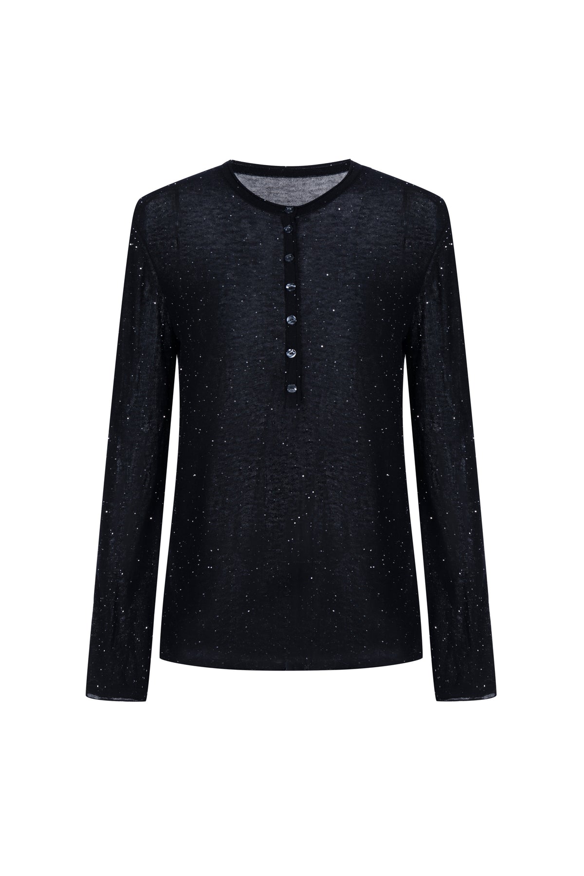 SLOANE LUREX WOOL SWEATER