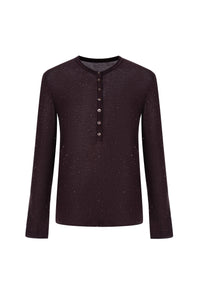 SLOANE LUREX WOOL SWEATER