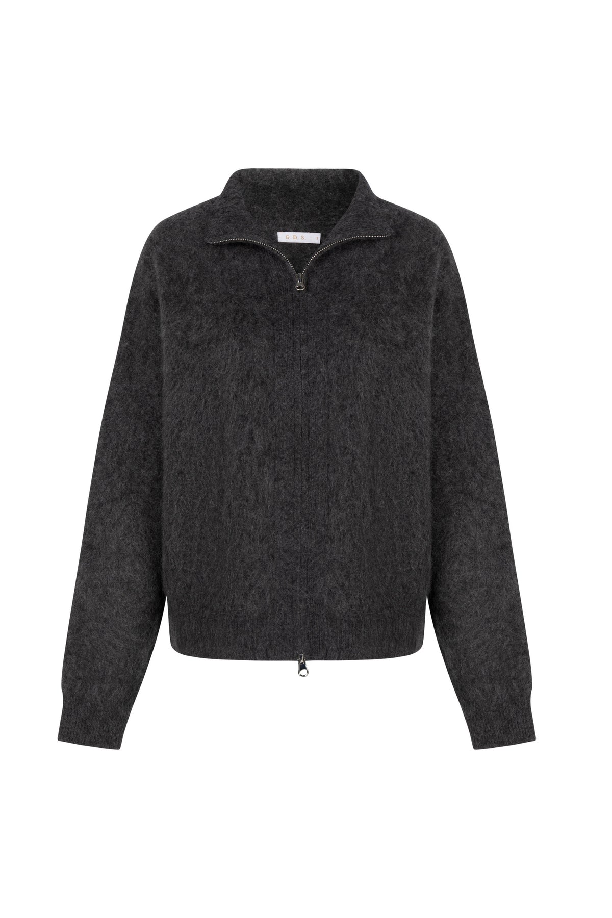 VALERIAN WOOL ZIP CARDIGAN
