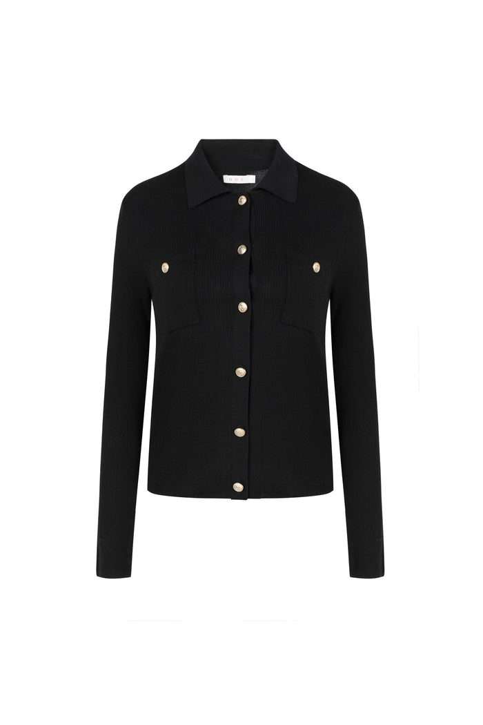 ERASMUS WOOL POLO SWEATER