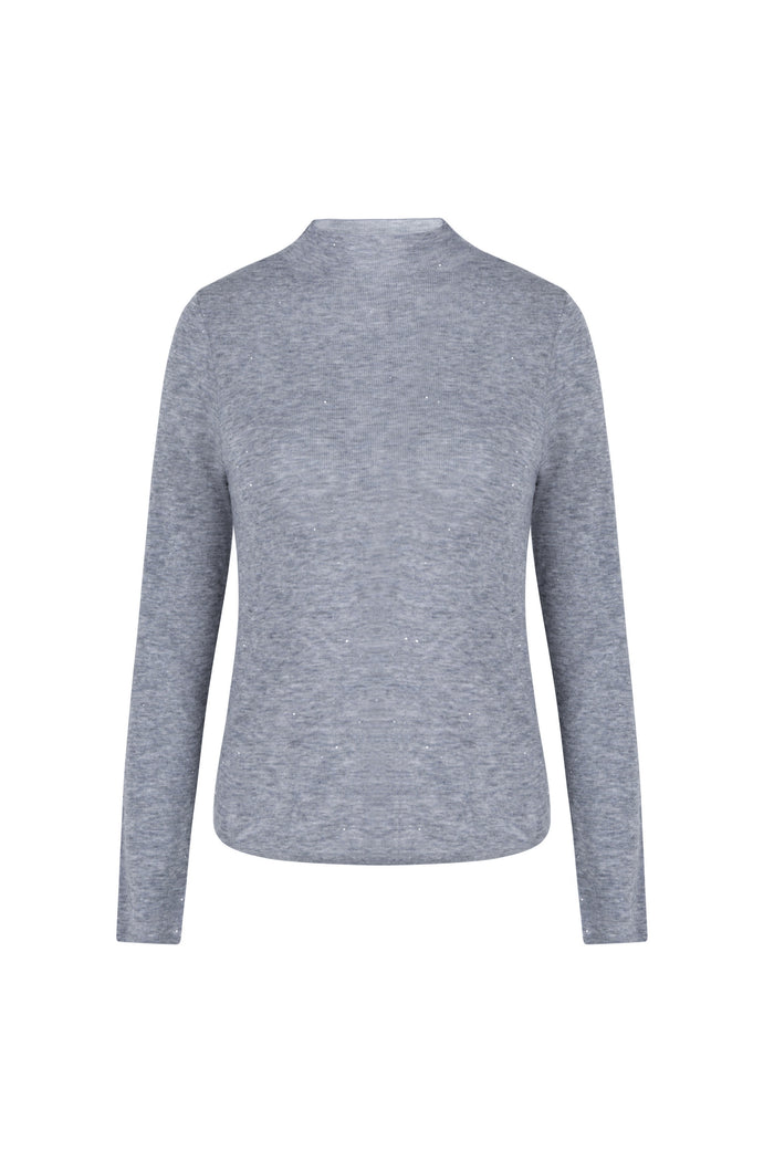 CAMILA LUREX WOOL SWEATER