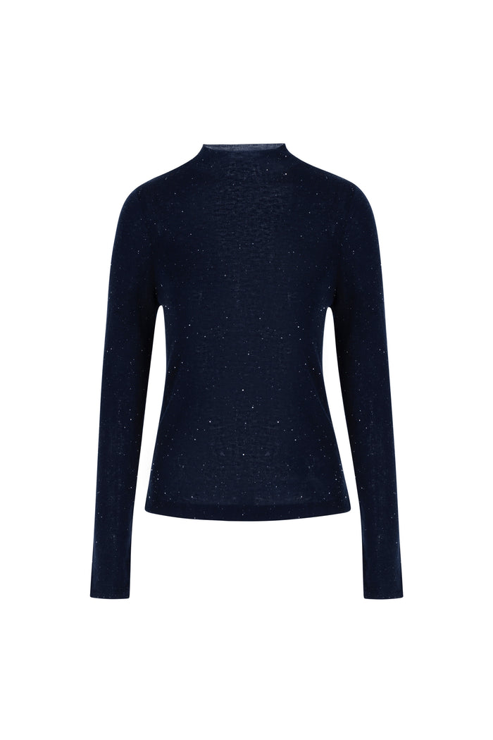 CAMILA LUREX WOOL SWEATER