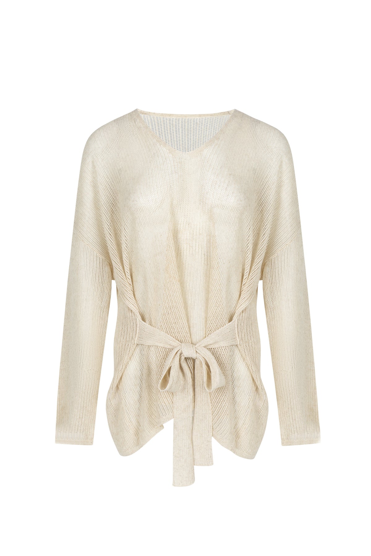 NAOMI TIE SWEATER