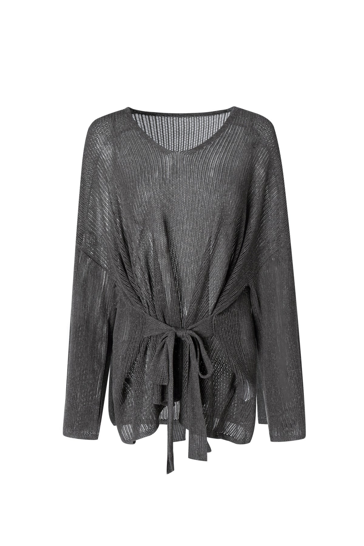 NAOMI TIE SWEATER
