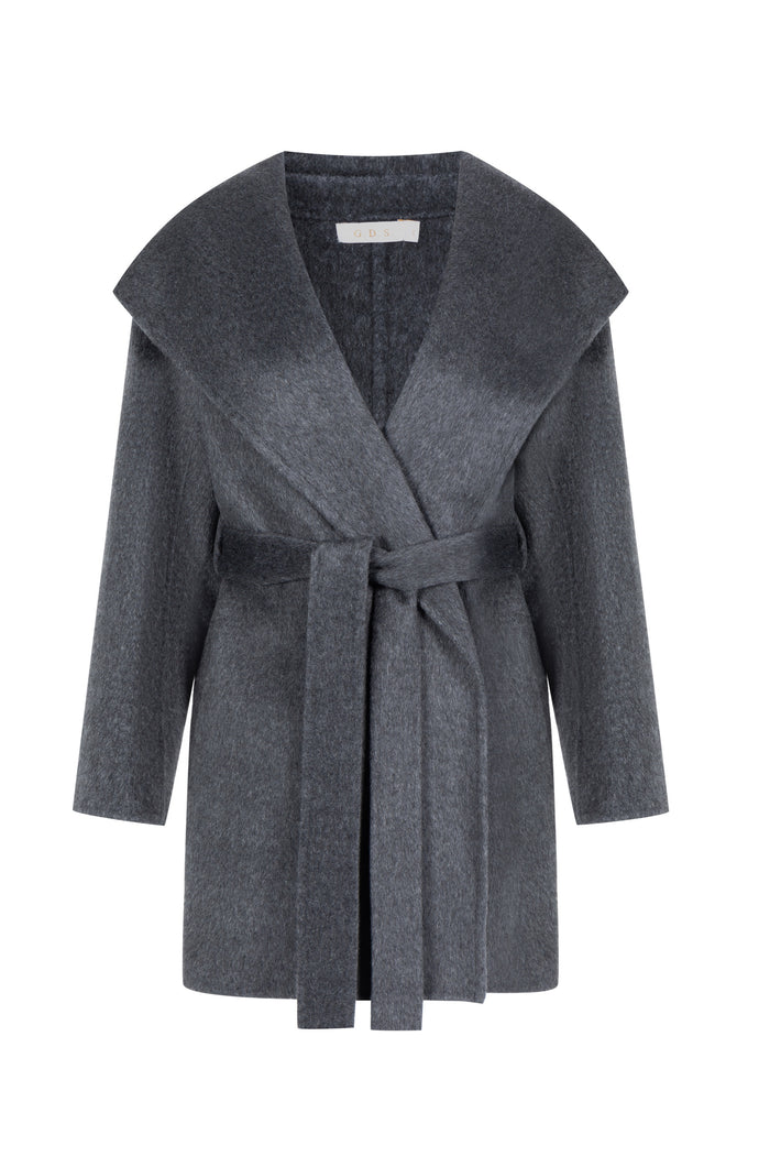 CARMEN HOODED SHORT COAT