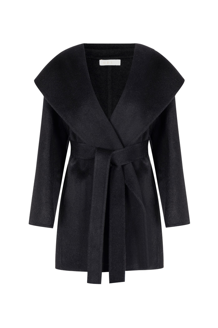 CARMEN HOODED SHORT COAT