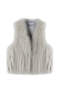 CASSIDY FOX FUR VEST