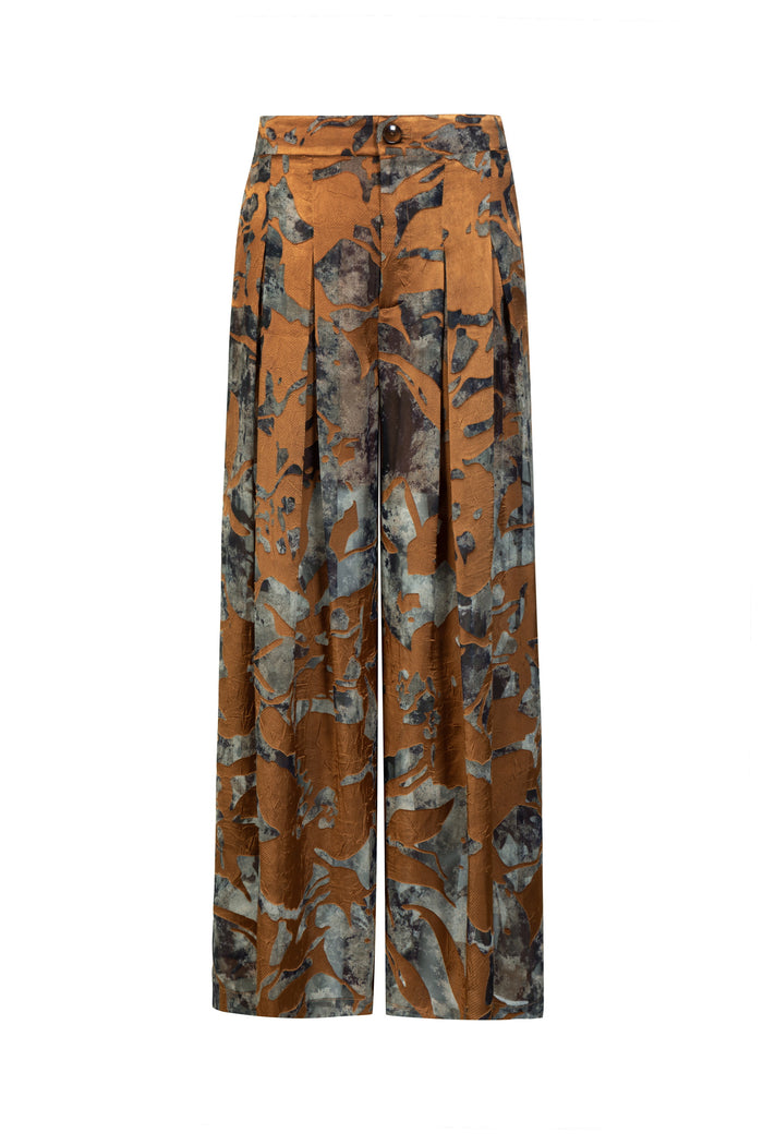 POLKA PRINTED PANTS