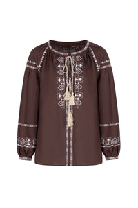 MAPLE EMBROIDERED BLOUSE
