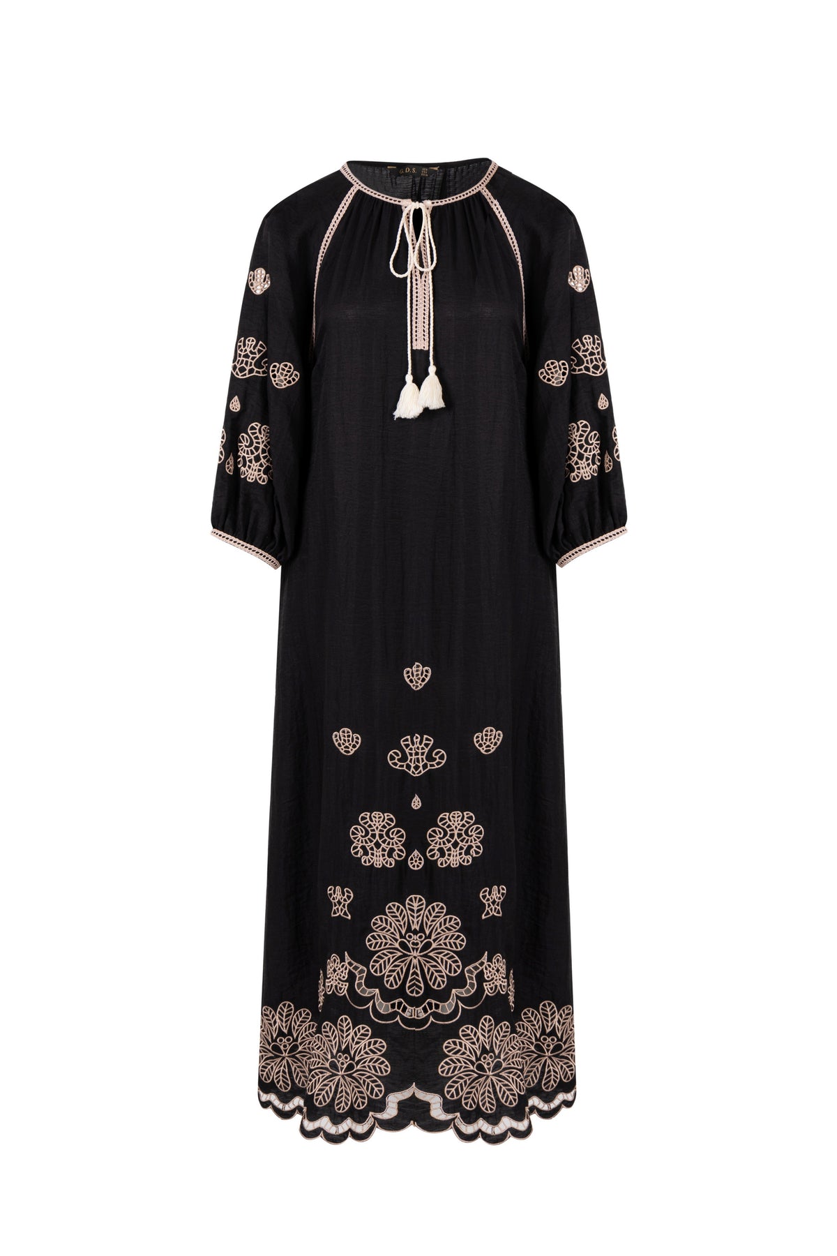MARGUERITE EMBROIDERED DRESS