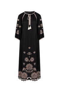 MARGUERITE EMBROIDERED DRESS
