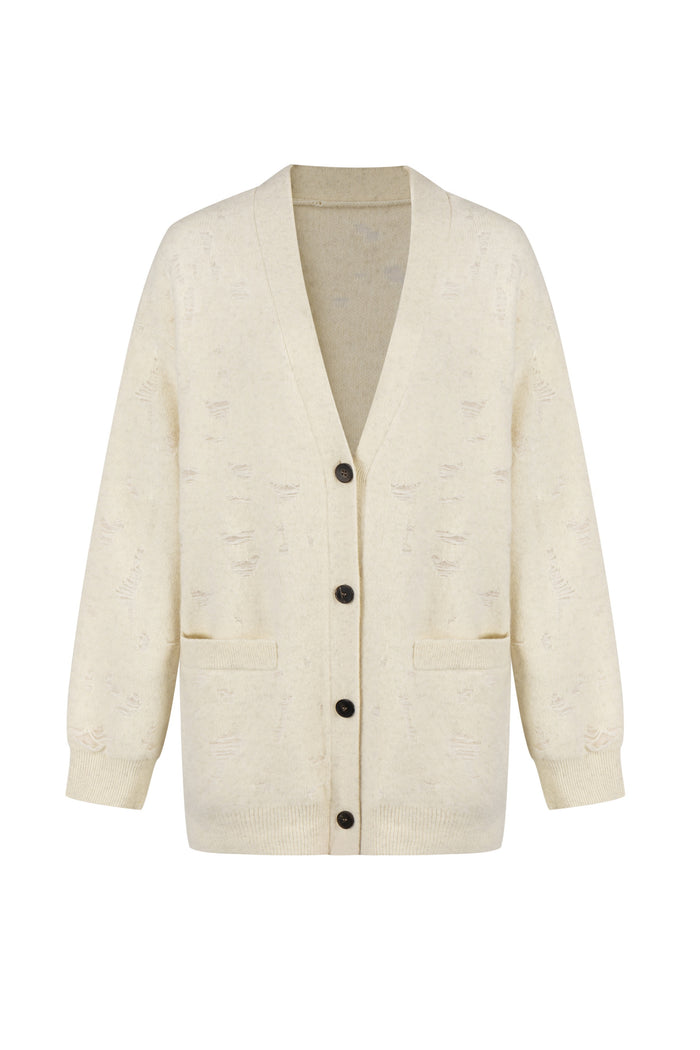 FRANCESCA YAK CARDIGAN