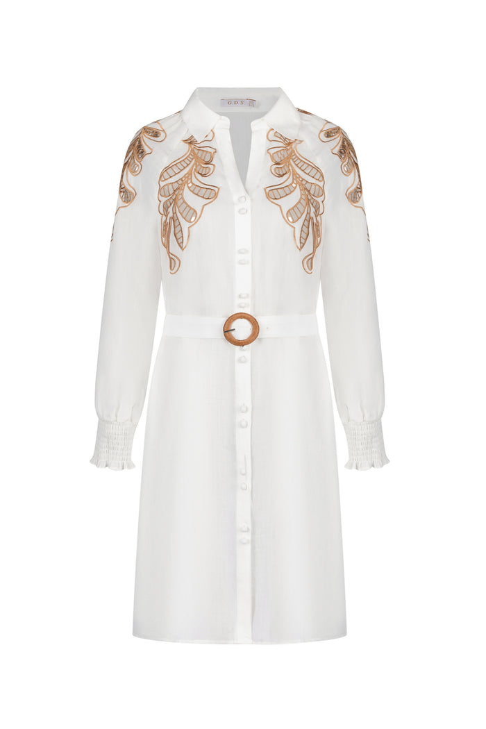 OCEANE EMBROIDERED DRESS