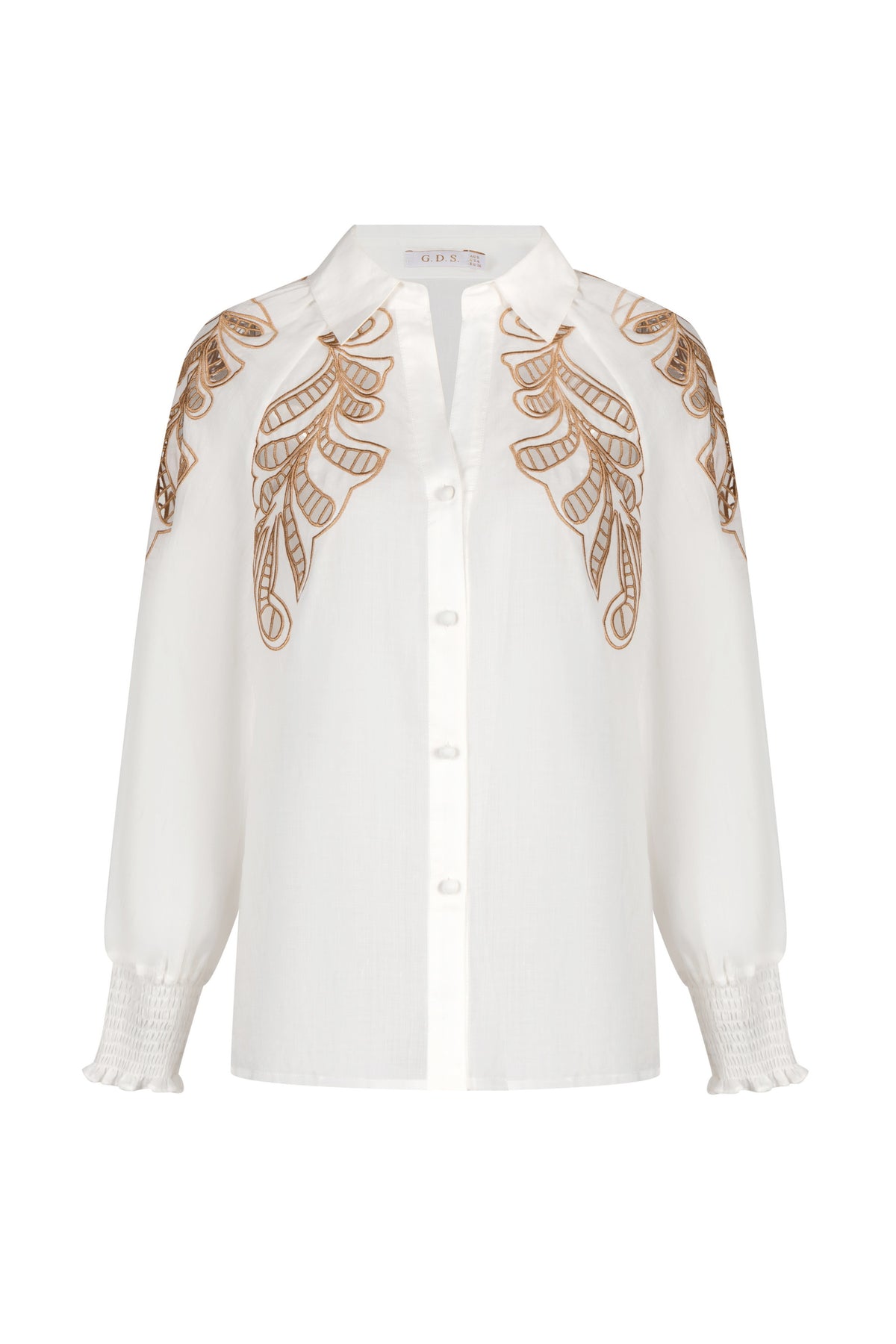 OCEANE EMBROIDERED SHIRT