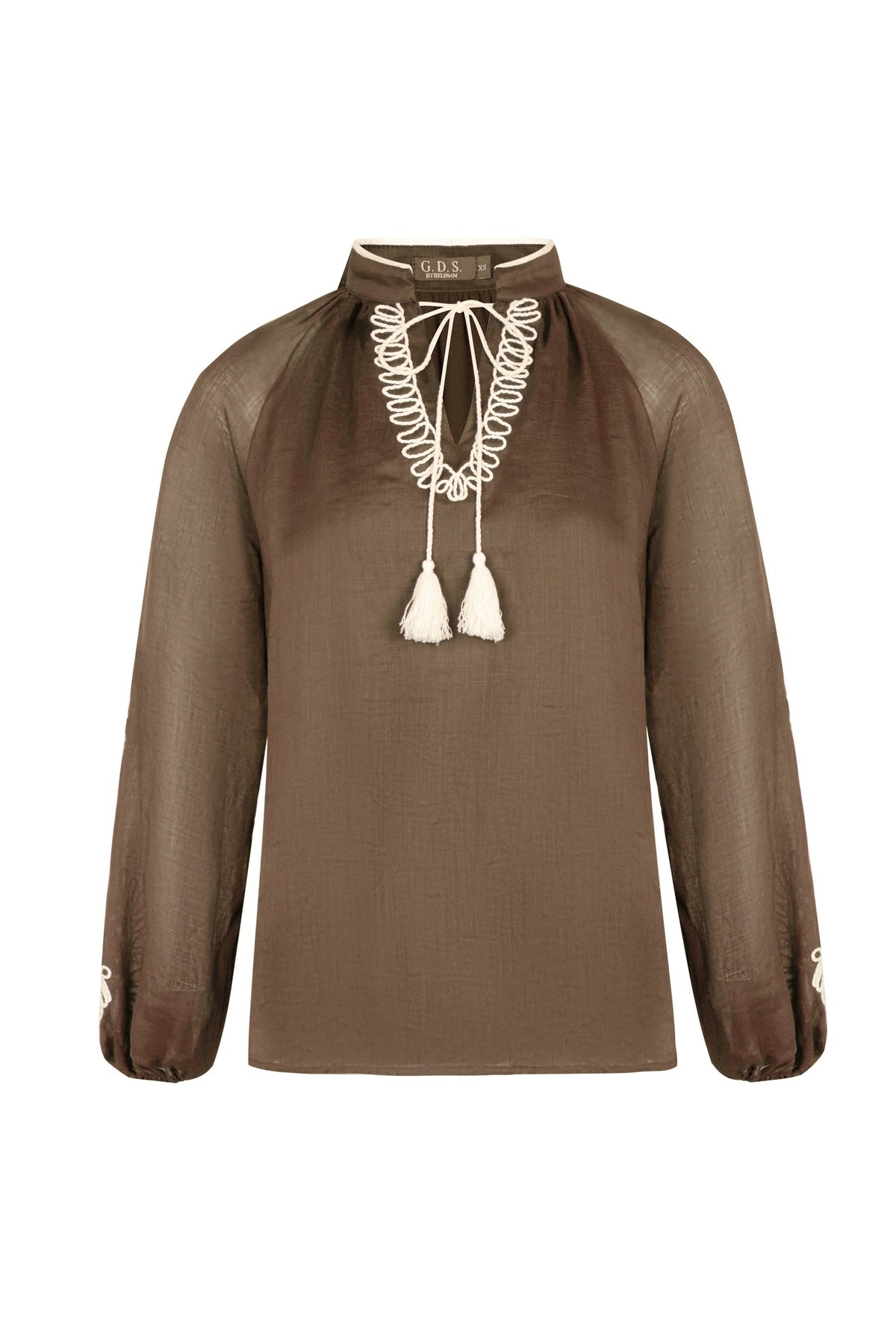 EMIE TIE BLOUSE