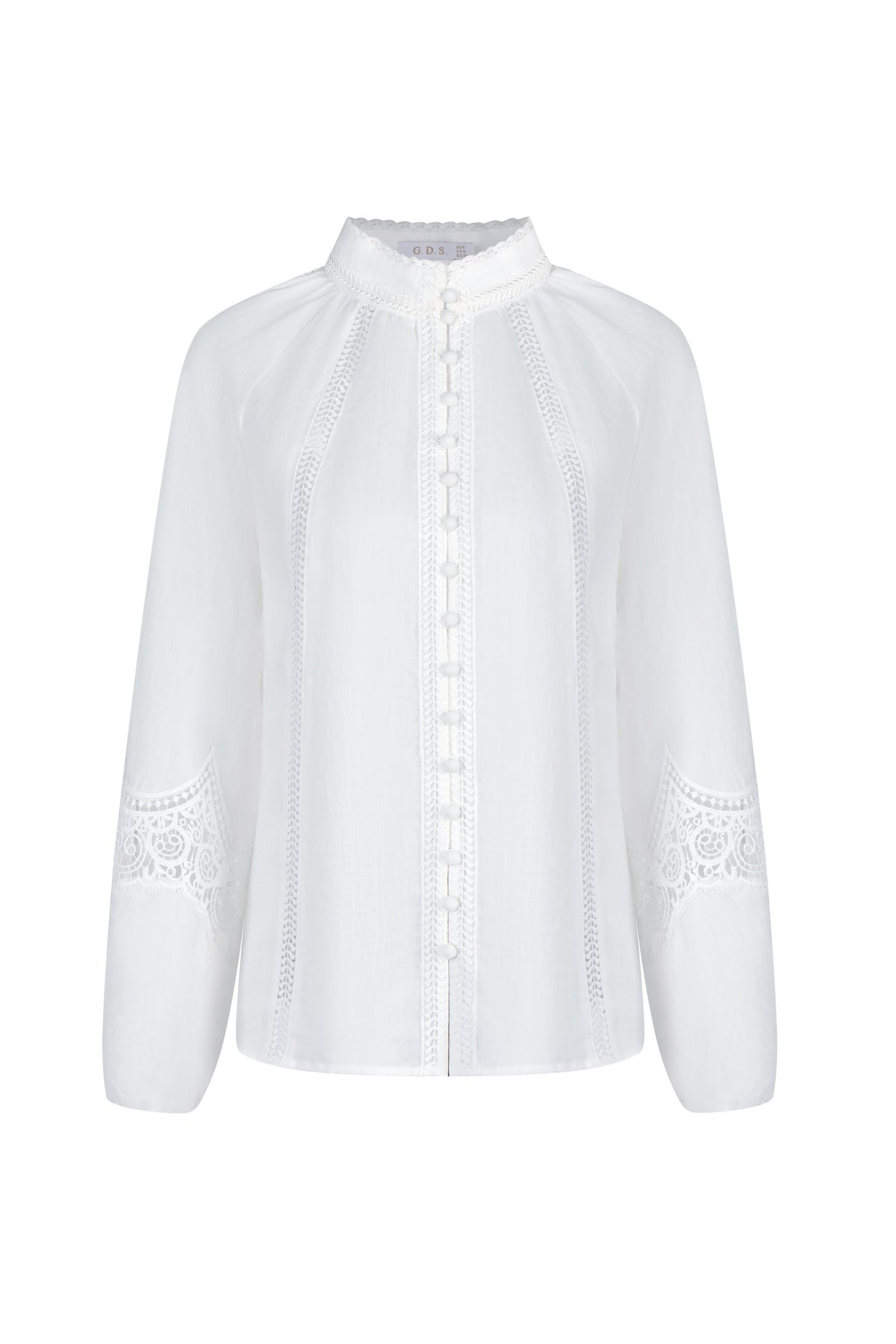 MEISSEN LINEN BLOUSE