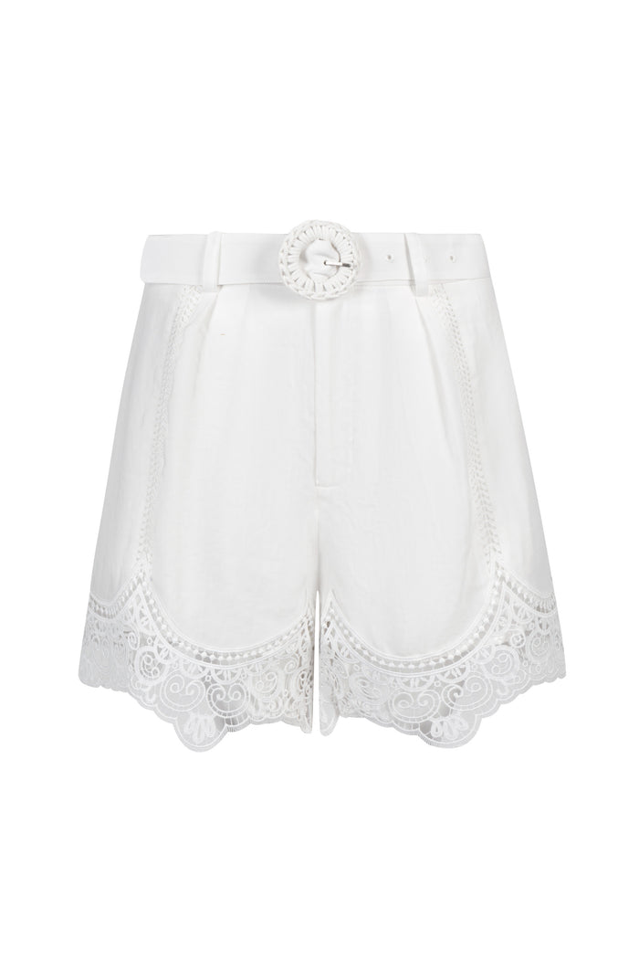 MEISSEN LINEN SHORTS