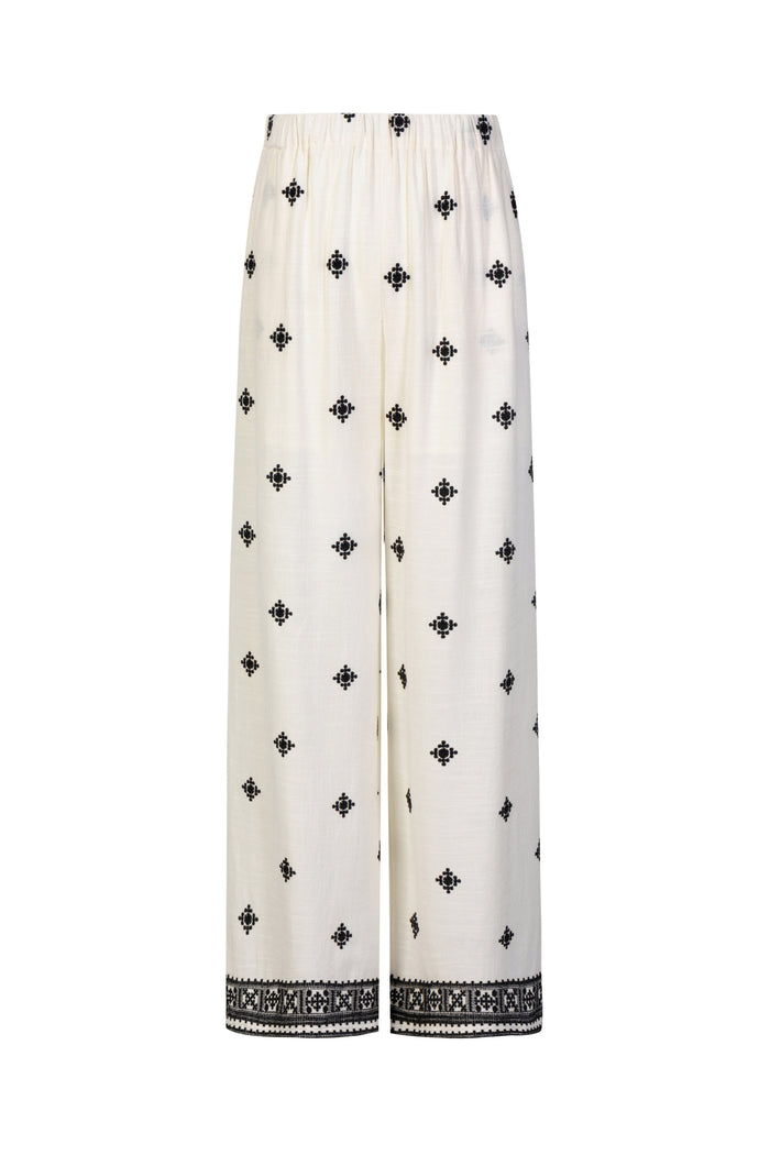 ELETTRA PRINTED PANTS