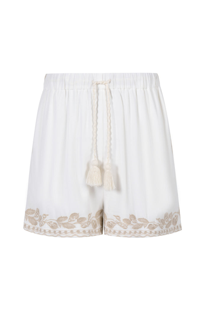 CEDAR EMBROIDERED SHORTS