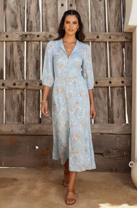 MAGNOLIA PRINTED DRESS