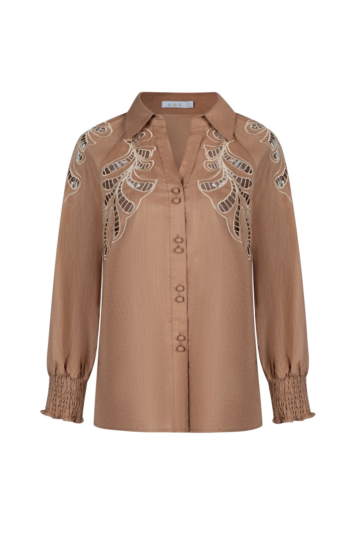 OCEANE EMBROIDERED SHIRT